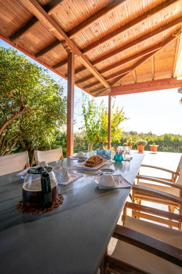 Villa Bougainvillea Epanomi Extérieur photo